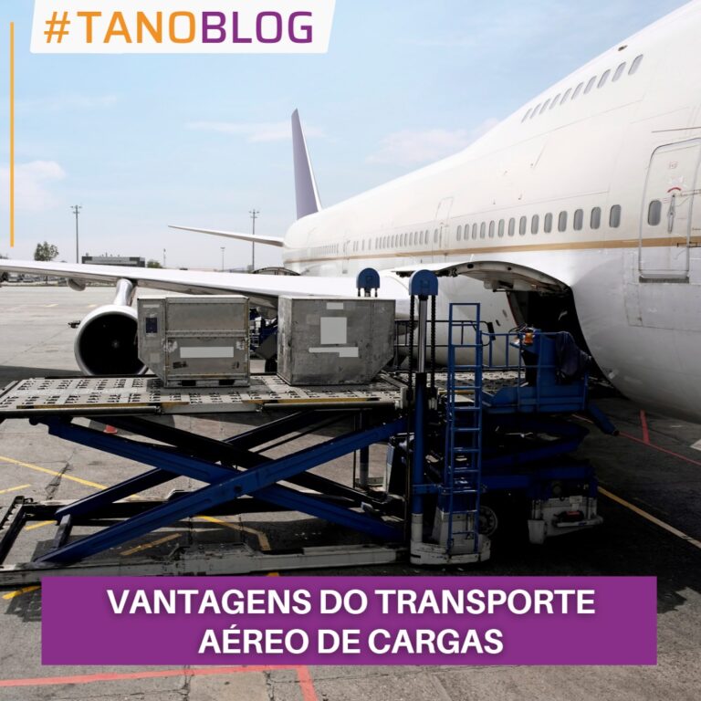 Vantagens do transporte aéreo de cargas